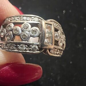 925 STERLING SILVER DIAMOND BAND